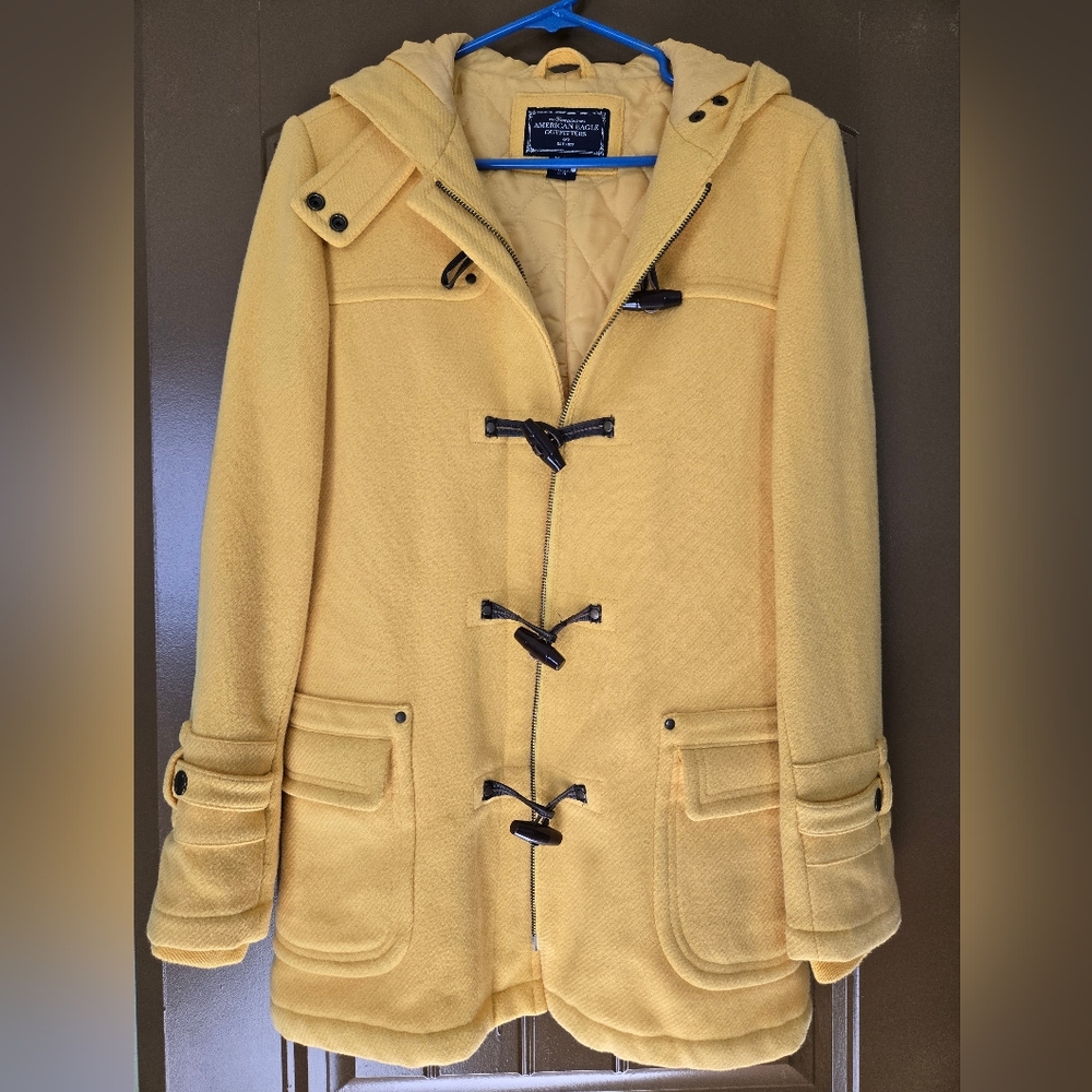 American Eagle Outfitters Bright Yellow Jacket
